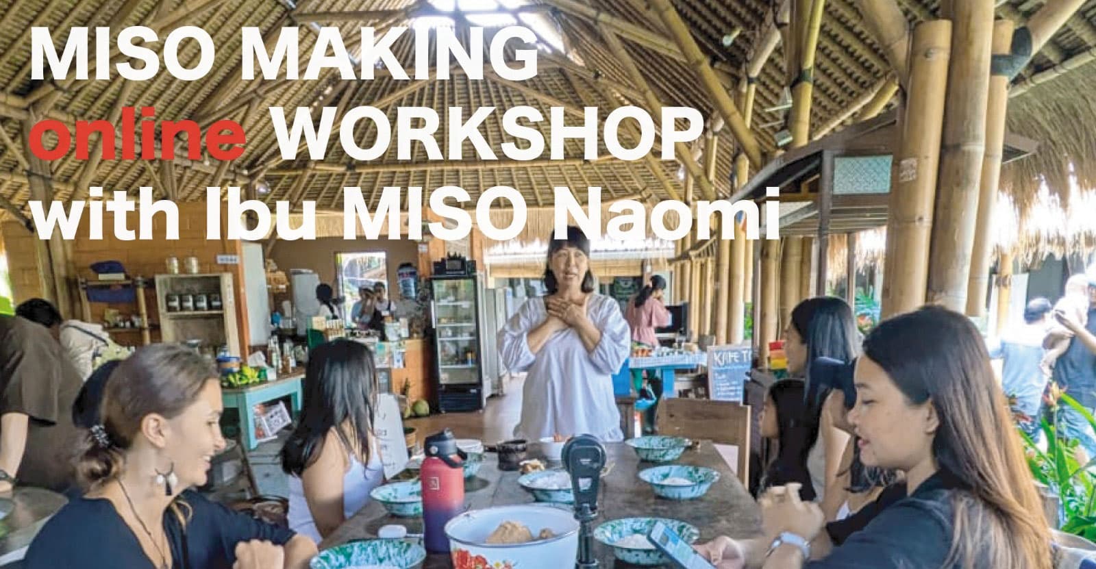 Online Workshop Miso Making