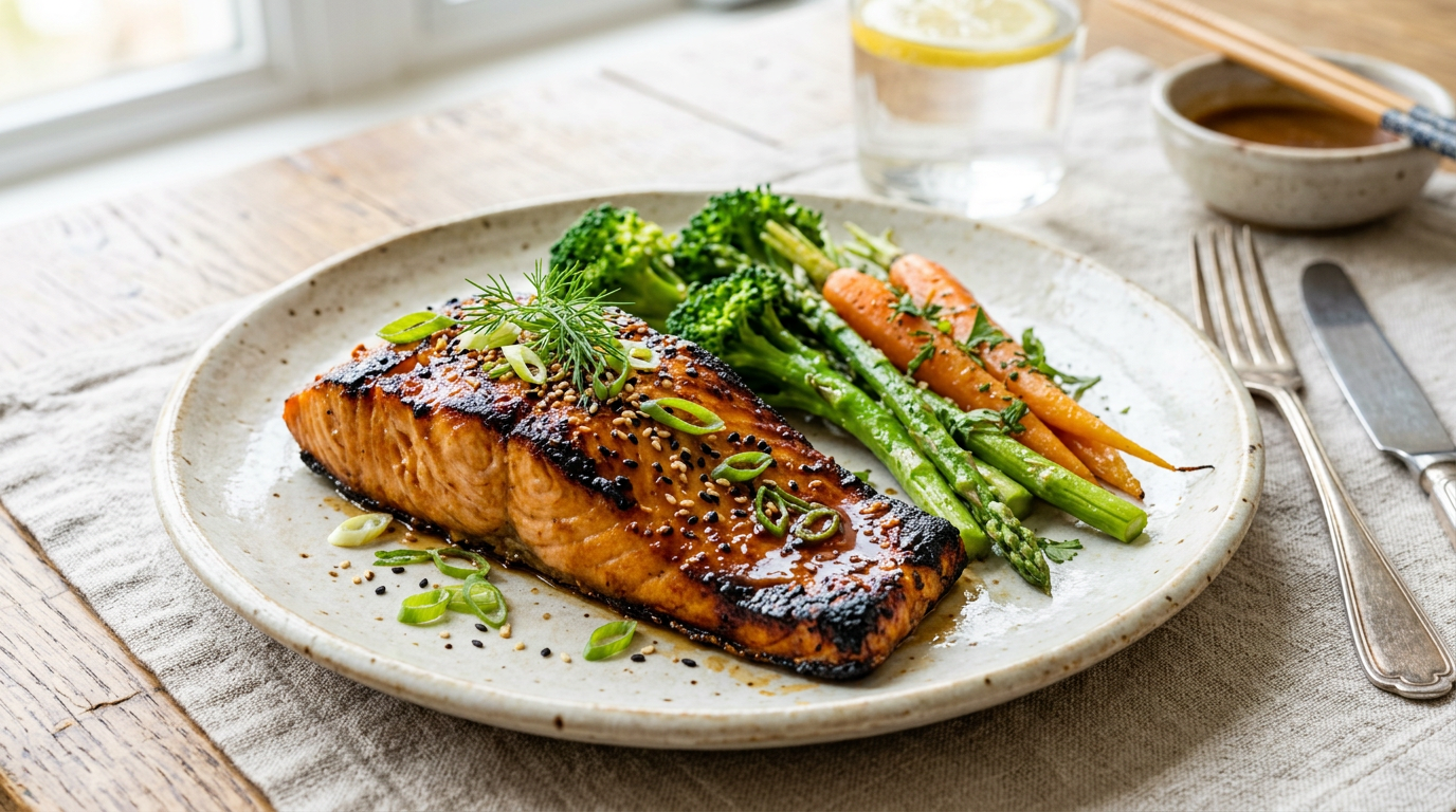 Salmon marinasi miso